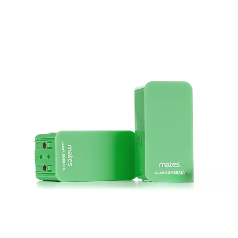 Clear Emerald – 7 Daze Clickmate 7500 Puffs Pod Disposable Vape 5% - Single Pod, Pack of 2 Pods