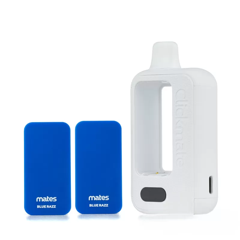 Clear Emerald – 7 Daze Clickmate 7500 Puffs Pod Disposable Vape 5% - Single Pod, Pack of 2 Pods - Image 2