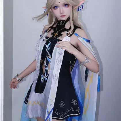Wuthering Waves Costume Carlotta Cosplay Costume