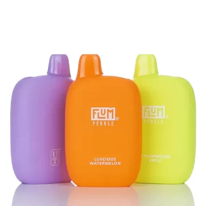 Flum Pebble 6000 Puffs Disposable Vape - 14ML - Clear