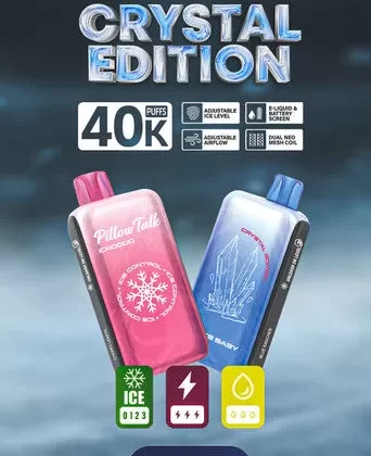 Pillow Talk IC40000 Ice Control - Strawberry Blow Pop (Crystal Edition) - Skullvaping