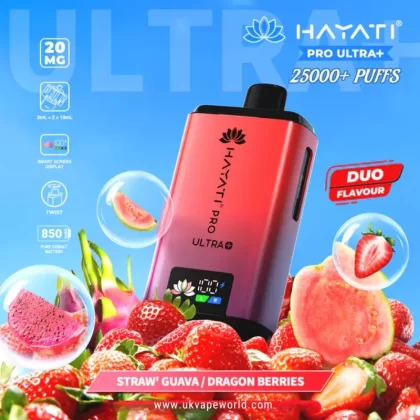Straw Guava Hayati Pro Ultra Plus 25000 Prefilled Pod Kit