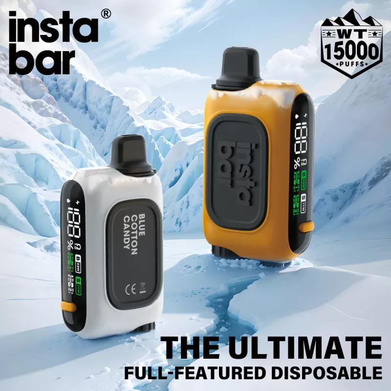 InstaBar WT15000 Disposable Device – 15000 Puffs - Tequila Sunrise