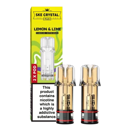 Lemon & Lime SKE Crystal Plus Pods - Ecigwizard