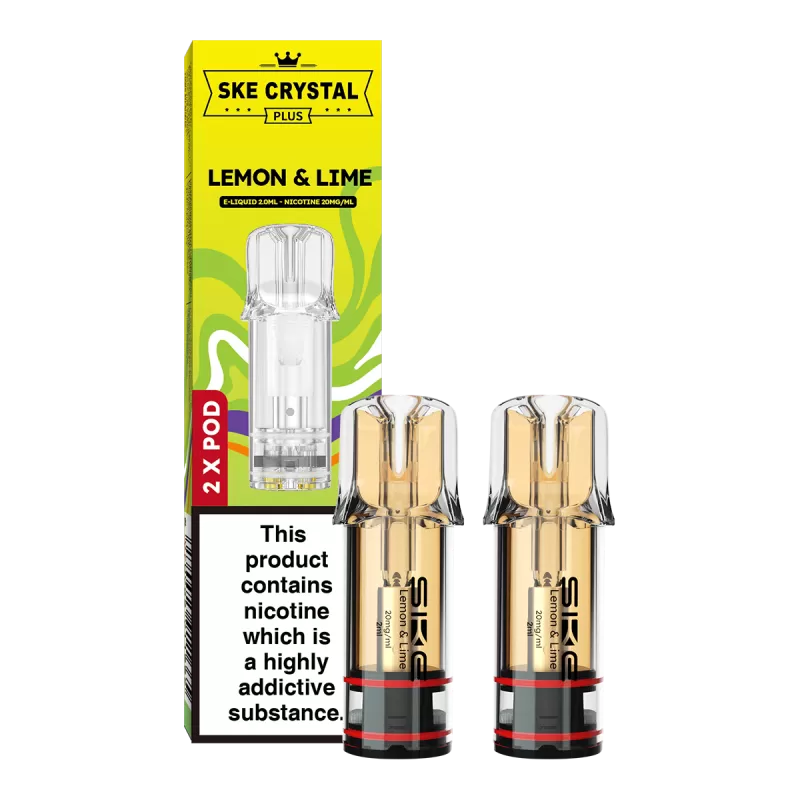 Lemon & Lime SKE Crystal Plus Pods - Ecigwizard