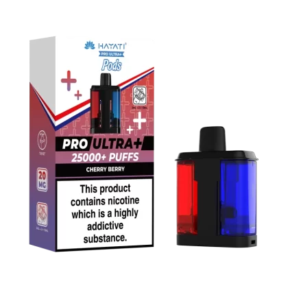 Cherry Berry Hayati Pro Ultra Plus Refill Pack - 20mg - Vape Product
