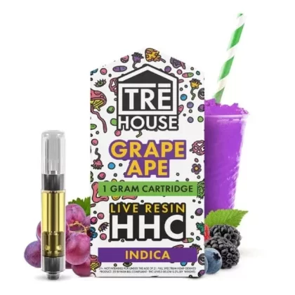TreHouse HHC Vape Cartridge – Grape Ape – 1G For Sale | Rokin