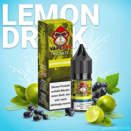 VapeApe – Lemon Drink – Nic Salts - 10mg/ml, 20mg/ml