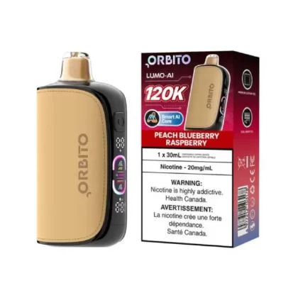 Orbito AI 120K – Peach Blueberry Raspberry Disposable Vape