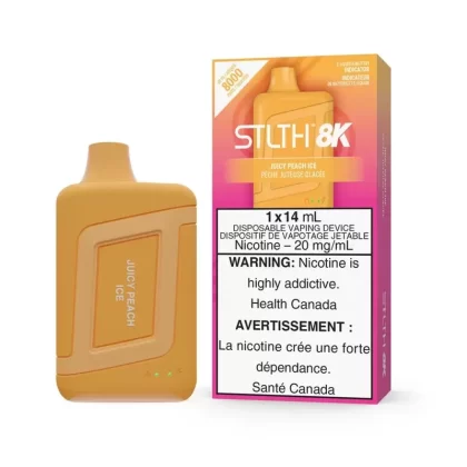 STLTH 8K – JUICY PEACH ICE