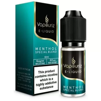 Menthol Special Blend by Vapouriz - 12 mg/mL, 18 mg/mL
