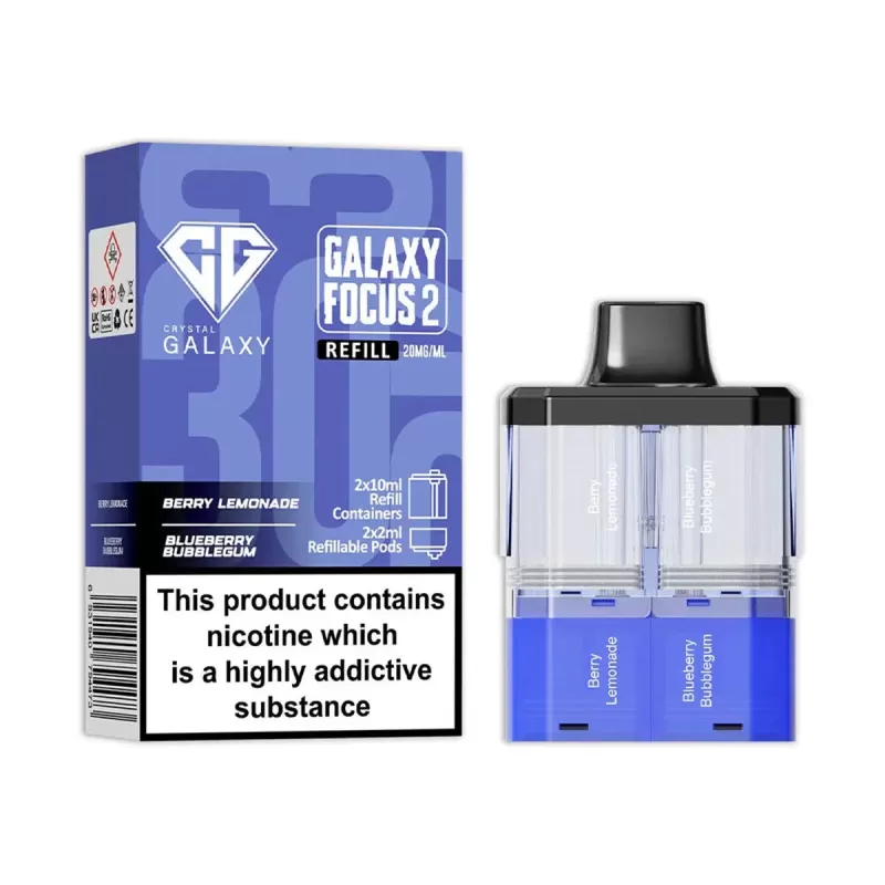 Crystal Galaxy Focus 2 Prefilled Pods - Image 2