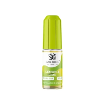 Bar Juice 5000 Salt Nicotine Lemon & Lime 10mg / 20mg - Vapourdays Co