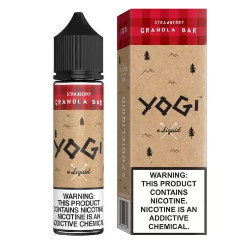 Yogi E-Liquid – Strawberry Granola Bar 60ml