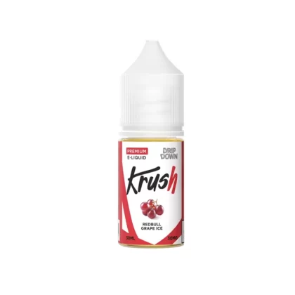 Drip Down Krush Series Salt – Redbull Grape Ice 30ml (30, 50 mg) - Vapebazaar Pk
