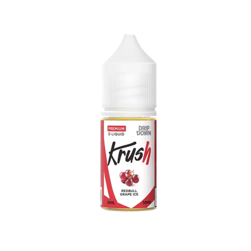 Drip Down Krush Series Salt – Redbull Grape Ice 30ml (30, 50 mg) - Vapebazaar Pk
