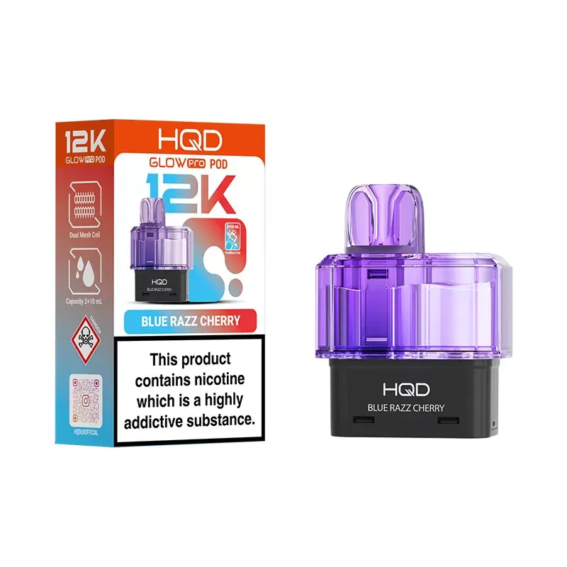 HQD Glow Pro 12K Refill Pods - Double Apple - Image 2