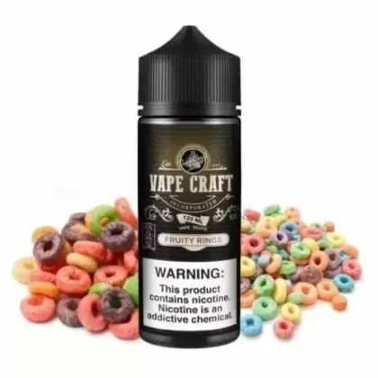 Fruity Rings E-Liquid by Vape Craft - Size#120ml~Nicotine#0MG>3MG>6MG>12MG