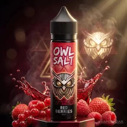 OWL Salt Longfill Red Berries Aroma 10ml in 60ml - 0 mg/ml / 10 ml / 60 ml