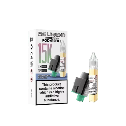 Elux ENE Legend 15k Prefilled Pod Blueberry Sour Raspberry - Nicotine Strength#20mg (05D738) (05D738)