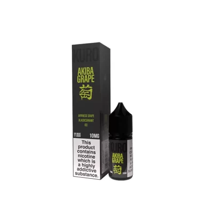 Kuro Akiba Grape Nic Salts 10ml E-Liquid By Riot - 5mg