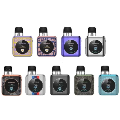 Vaporesso XROS 4 Nano 30W Pod System Kit - Aquamarine, Camouflage (551B8B)