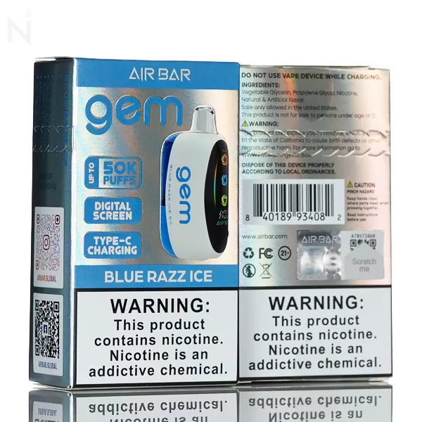 Air Bar Gem 50K Disposable - Cool Mint - Image 3