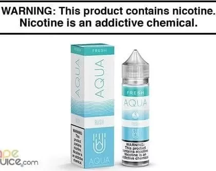 RUSH BY AQUA 60ML/100ML - Vapejuice