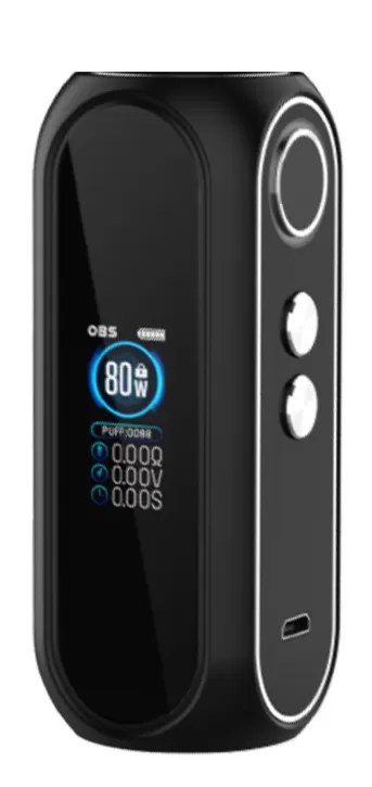 OBS Cube Pro 3000mAh Box Mod - Silver - Image 3