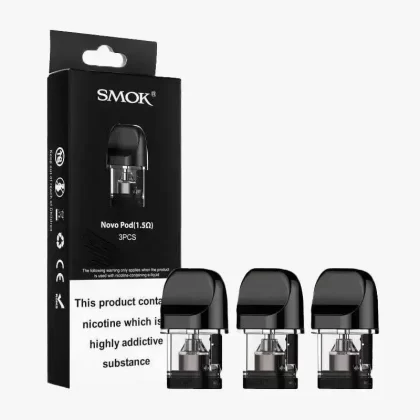 Smok Novo Replacement Pods - 0.6 Ohm Mesh - Three Pack