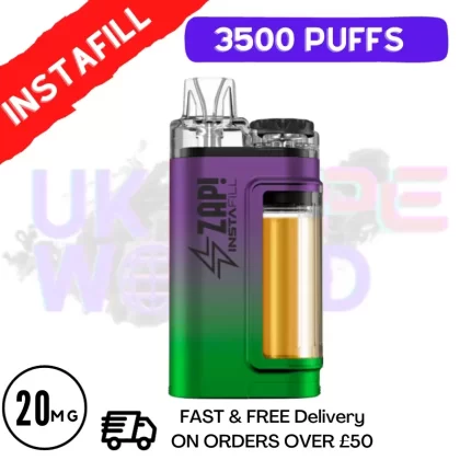 Zap Instafill Bar 3500 Puff Passion Kiwi Guava