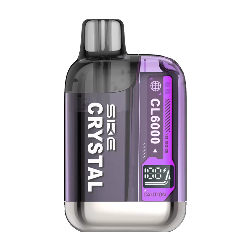 SKE Crystal CL6000 Big Puff Vape - Cherry Ice - Vapeshop Co - Image 3