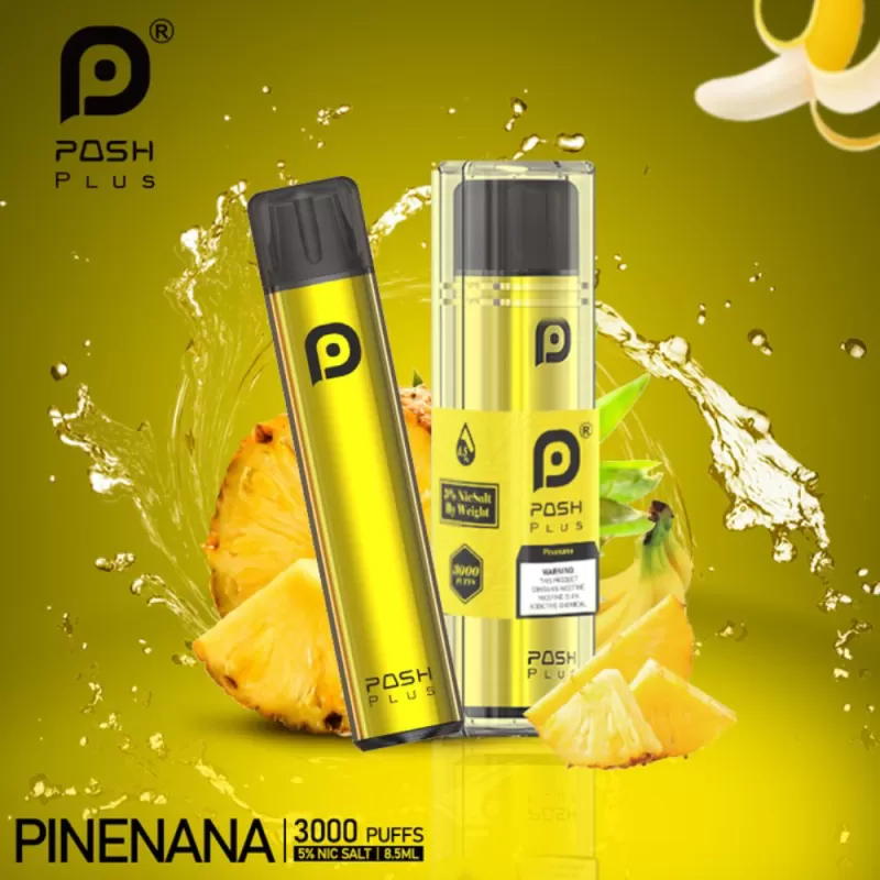 POSH PLUS – Pinenana 3000 Puffs - Image 2