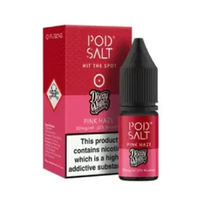 Pod Salts Fusions – Pink Haze 10ml Nic Salt Eliquid