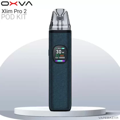 OXVA Xlim Pro 2 Pod Kit – Blue Jeans - Pod Kit / OXVA / 1300 mAh / max. 30 Watt / 2ml / USB-C