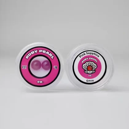 Ruby Pearl Co-Pink Saph : 6mm - Vape Store