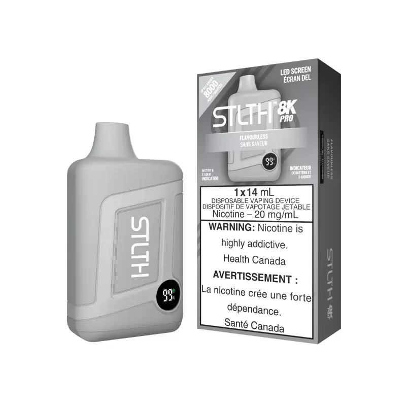 STLTH 8K Pro Flavourless Disposable Box