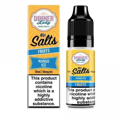Dinner Lady Mango Ice Nic Salt E Liquid (10ml)