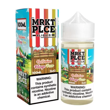 MRKT PLCE Nectarine Pitaya Pear 100ml Vape Juice - Vape Product, Vape Product