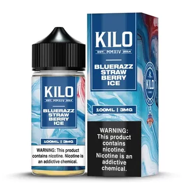 Bluerazz Strawberry Ice Kilo 100mL