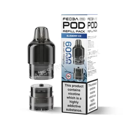 Feoba Pro 6K Blueberry Ice Pods - Vapestreams Co