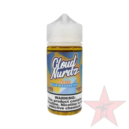Cloud Nurdz – Peach Blue Raspberry – 100mL - Redstarvapor