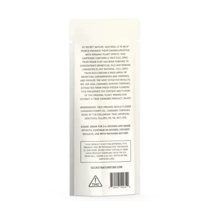 Secret Nature THCA Disposable Vapes