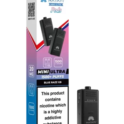 Hayati Mini Ultra 1500 Prefilled Pods – Pack of 5