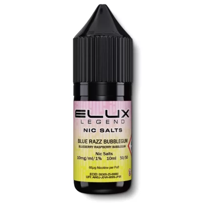 Blue Razz Bubblegum by Elux Legend - 20 mg/ml
