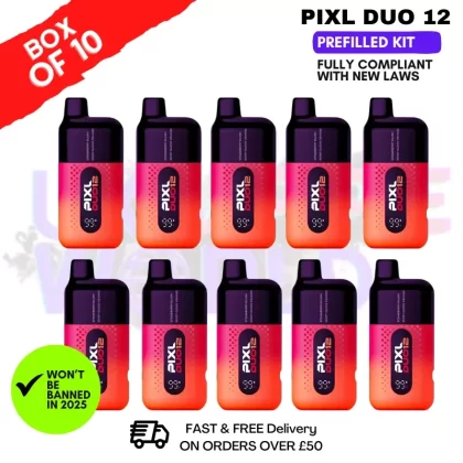 Red Edition Pixl Duo 12 Pod Kit Box Of 10 – ONLY £71.99