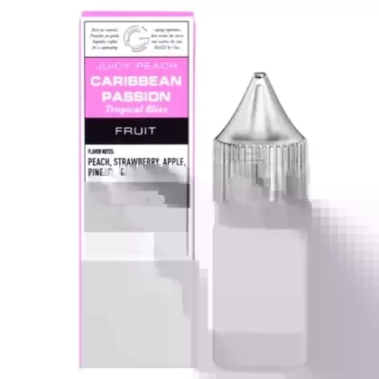 Glas Basix Salt Nicotine Caribbean Passion (Peach, Strawberry, Apple, Pineapple)