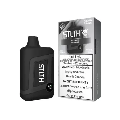 Stlth 8K Pro Disposable Vape – Rich Tobacco