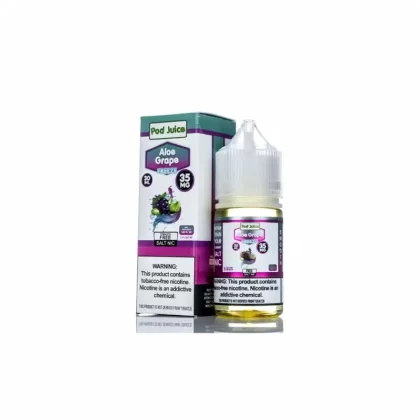 Pod Juice Salt – Aloe Grape Freeze Menthol Vape Juice 30ml