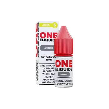 6 mg aromatisierter Nikotin-Shot 10 ml von One E-Liquids (50VG/50PG)